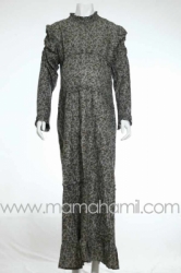 gamis hamil katun bunga hijau   GMS 58  large